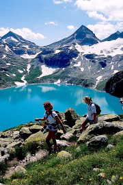 Wandern im hochalpinen Gel�nde